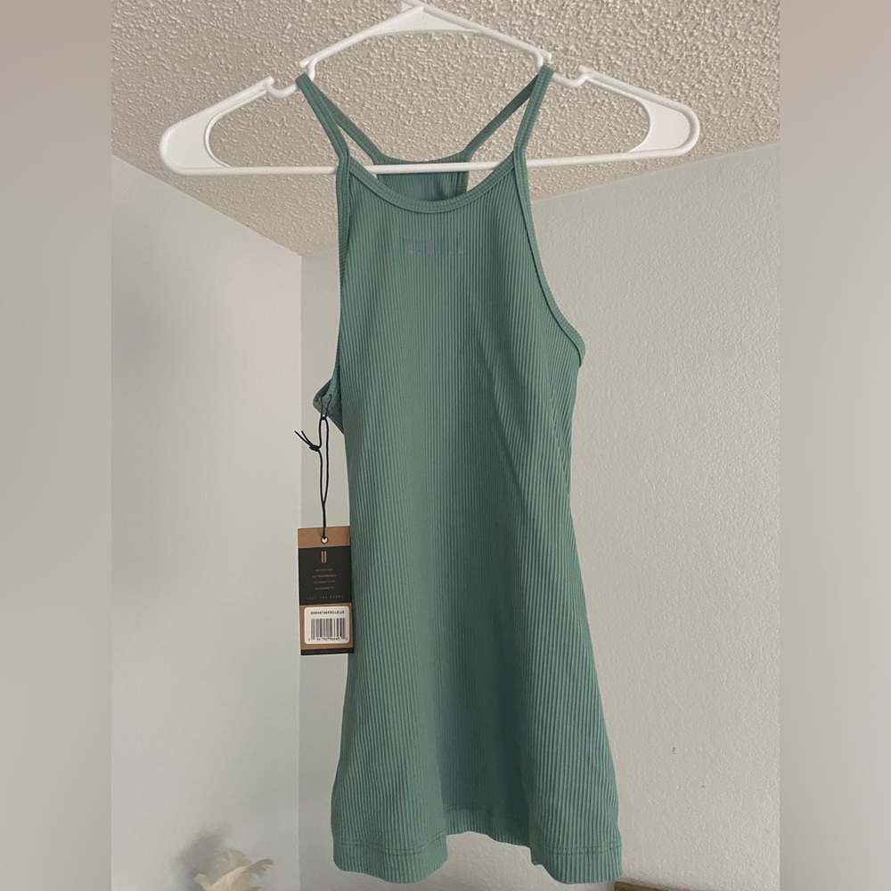 NoBull Women’s Ribbed Halter Tank